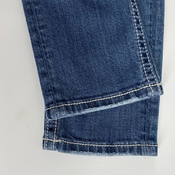 Express Rerock Low Rise Cropped Skinny Jeans - 2 - Picture 9 of 12